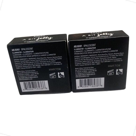 NYX Professional Makeup A Bit Jelly Highlighter - 0.53 oz Opalescent ABJG101 (2) - Picture 5 of 8